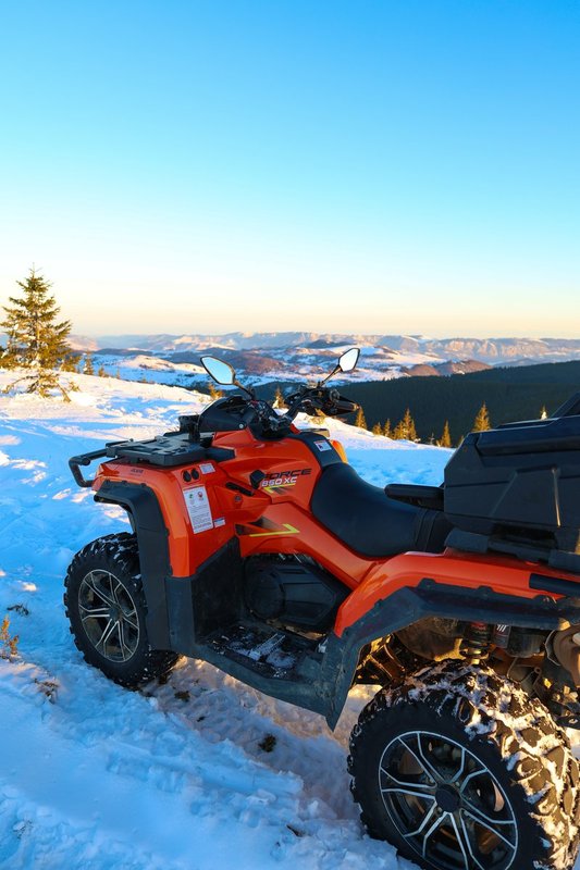 ATV ride through the mountains at Nivalis Resort