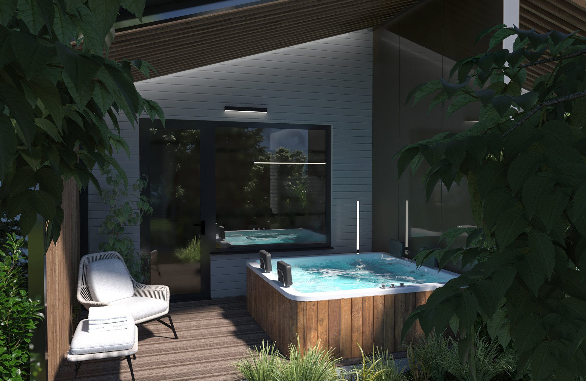 Private mountain chalet stay at Nivalis Resort & SPA in Buscat Romania