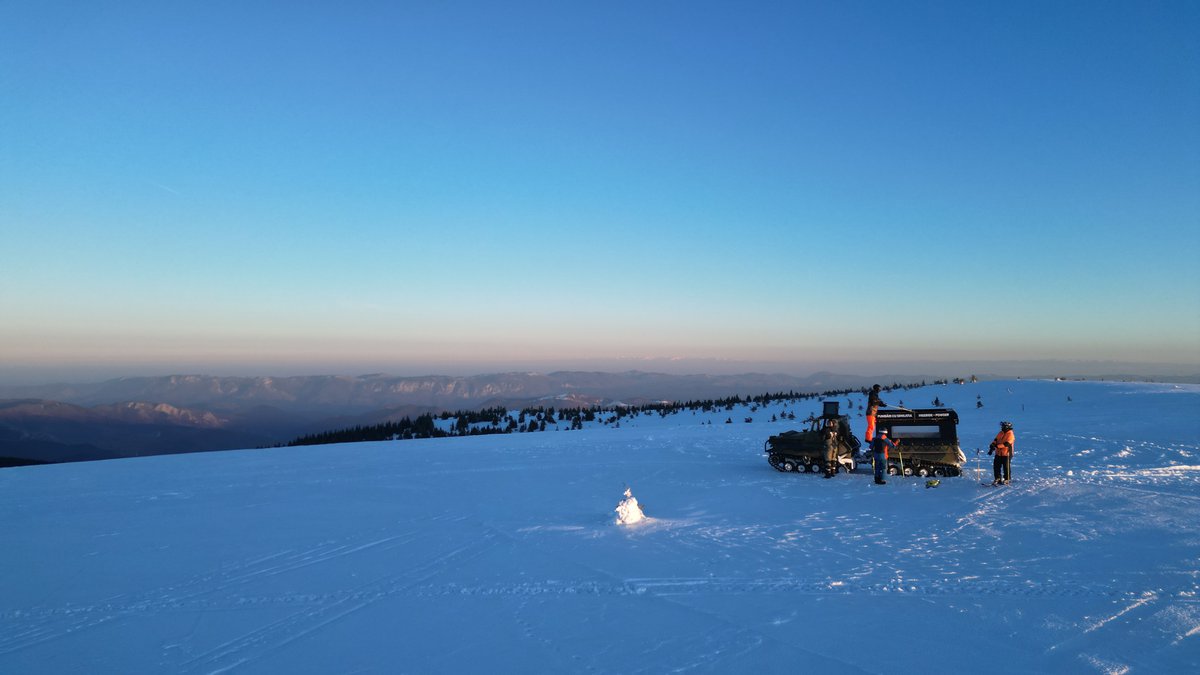 Cat-ski freeride off-piste în munții României